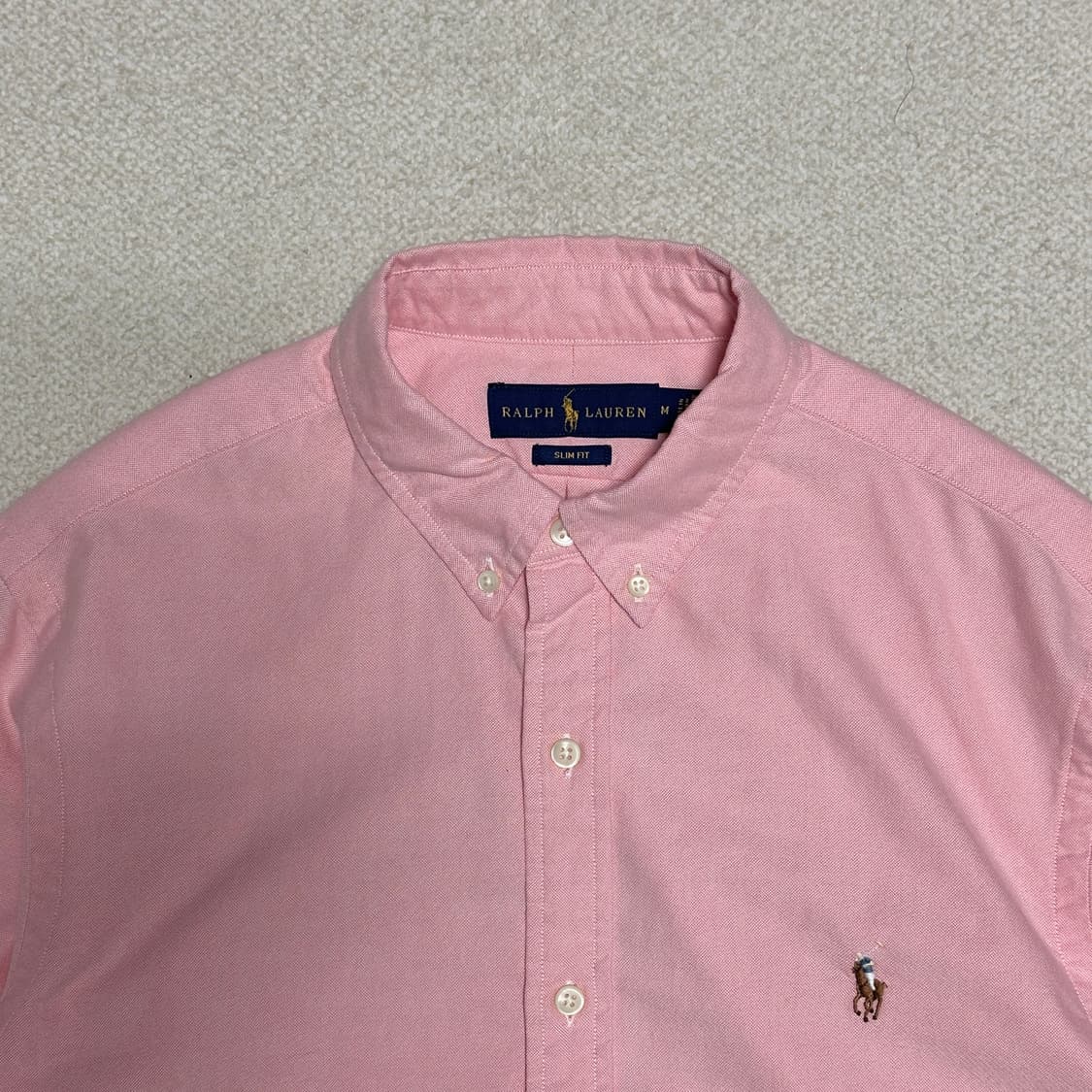폴로 랄프 로렌 슬림핏 옥스포드 셔츠 상품이미지5