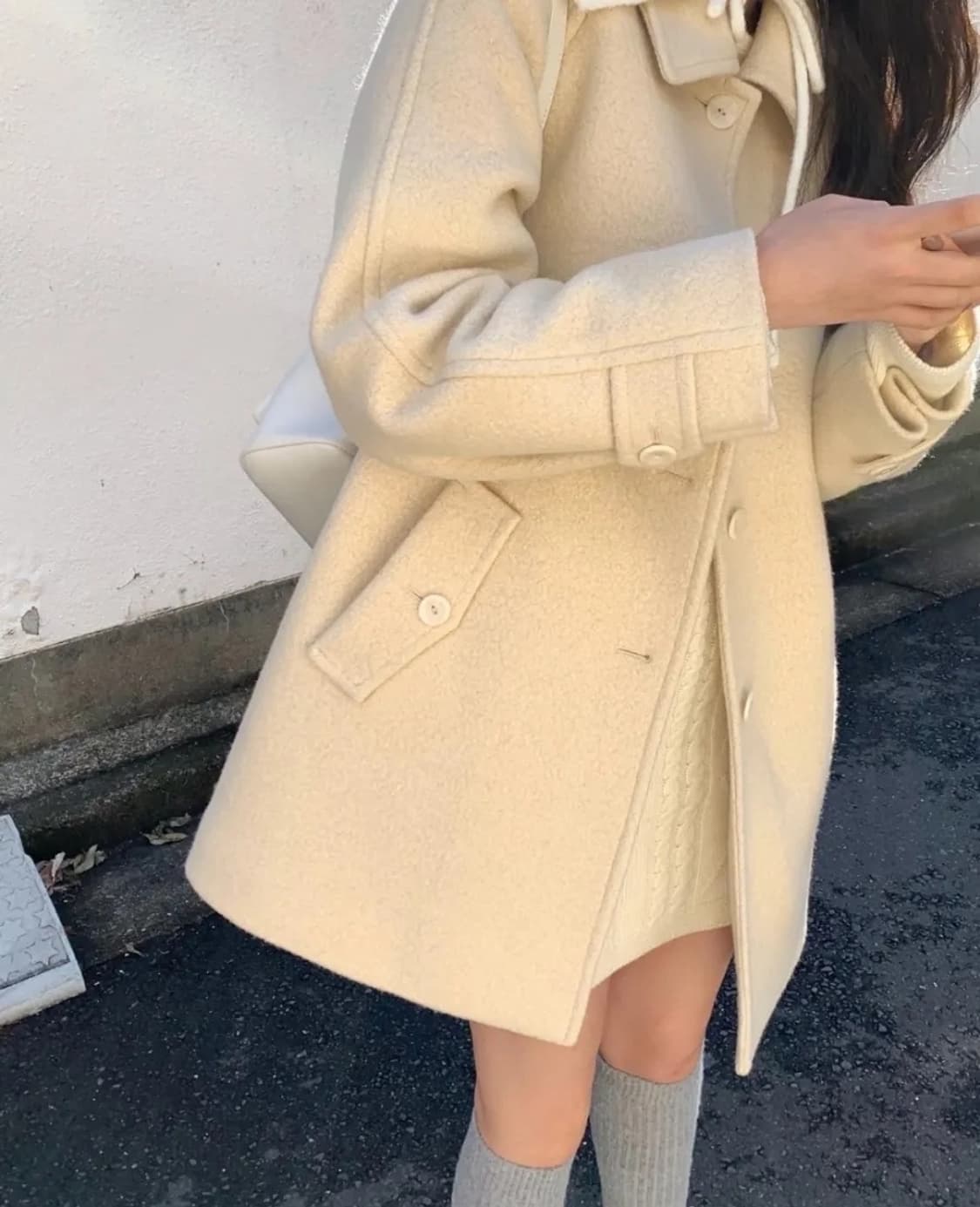 르플레인 모네 하프코트 상품이미지2