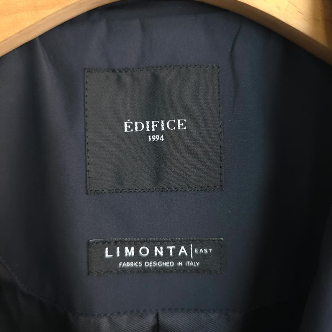 에디피스 EDIFICE LIMONTA 싱글 버튼 코트 상품이미지5