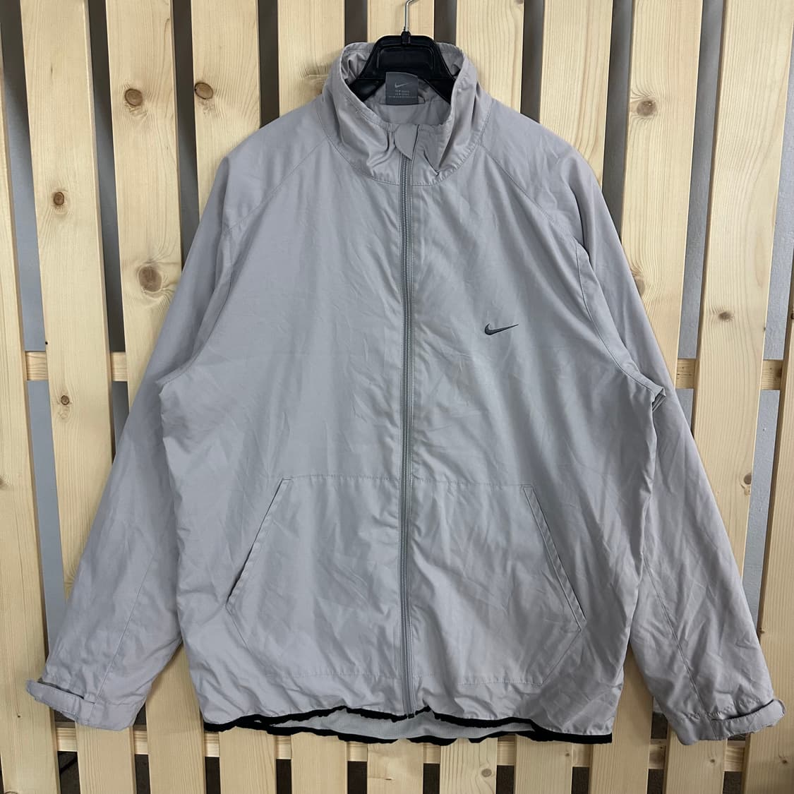 (L) 나이키 그레이 바람막이 자켓 상품이미지1