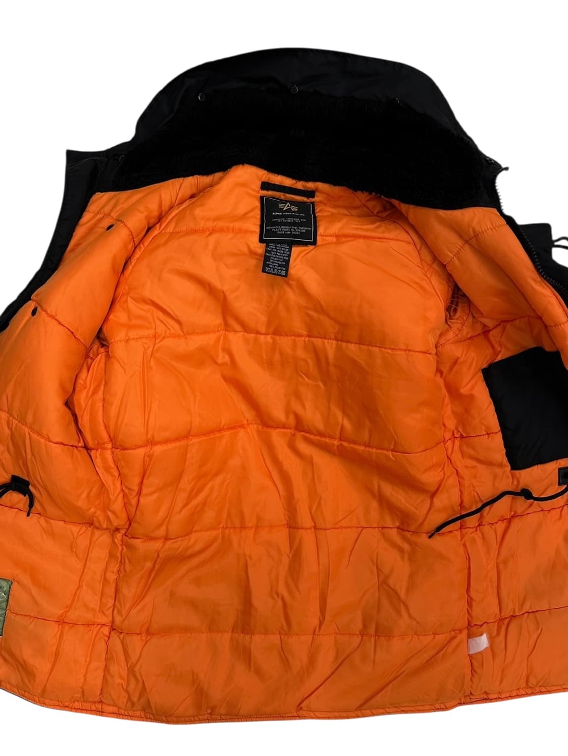 알파인더스트리 N3B 야상패딩 블랙 (S~L) 상품이미지8