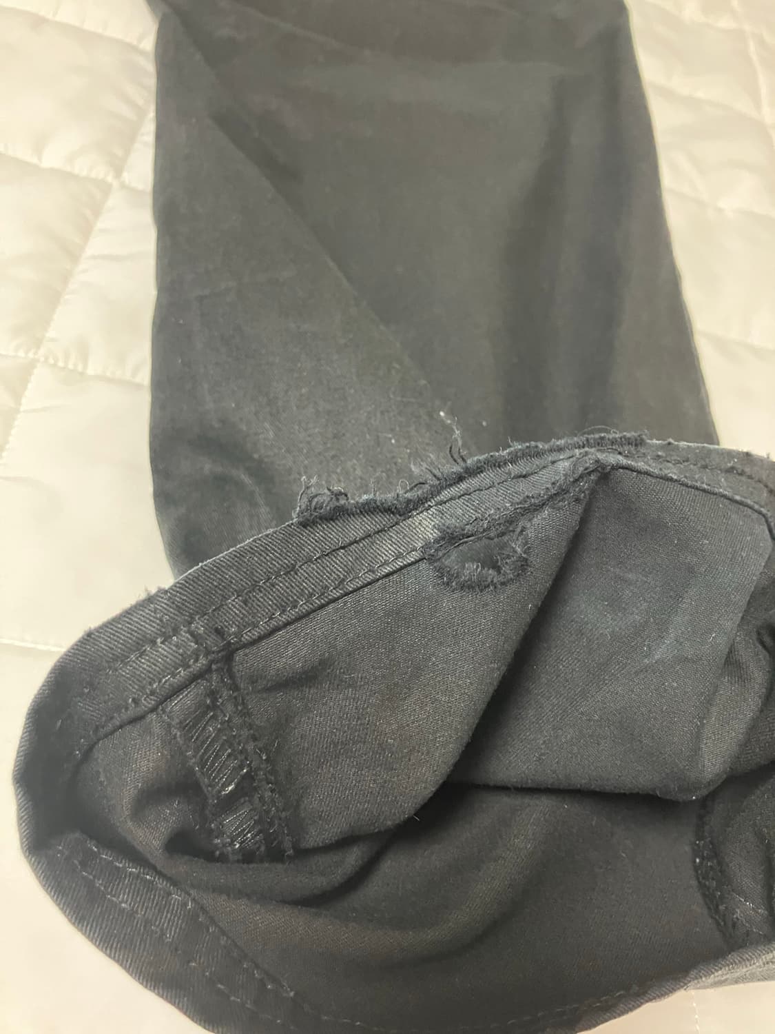 산산기어 코티드 팬츠 블랙 상품이미지8