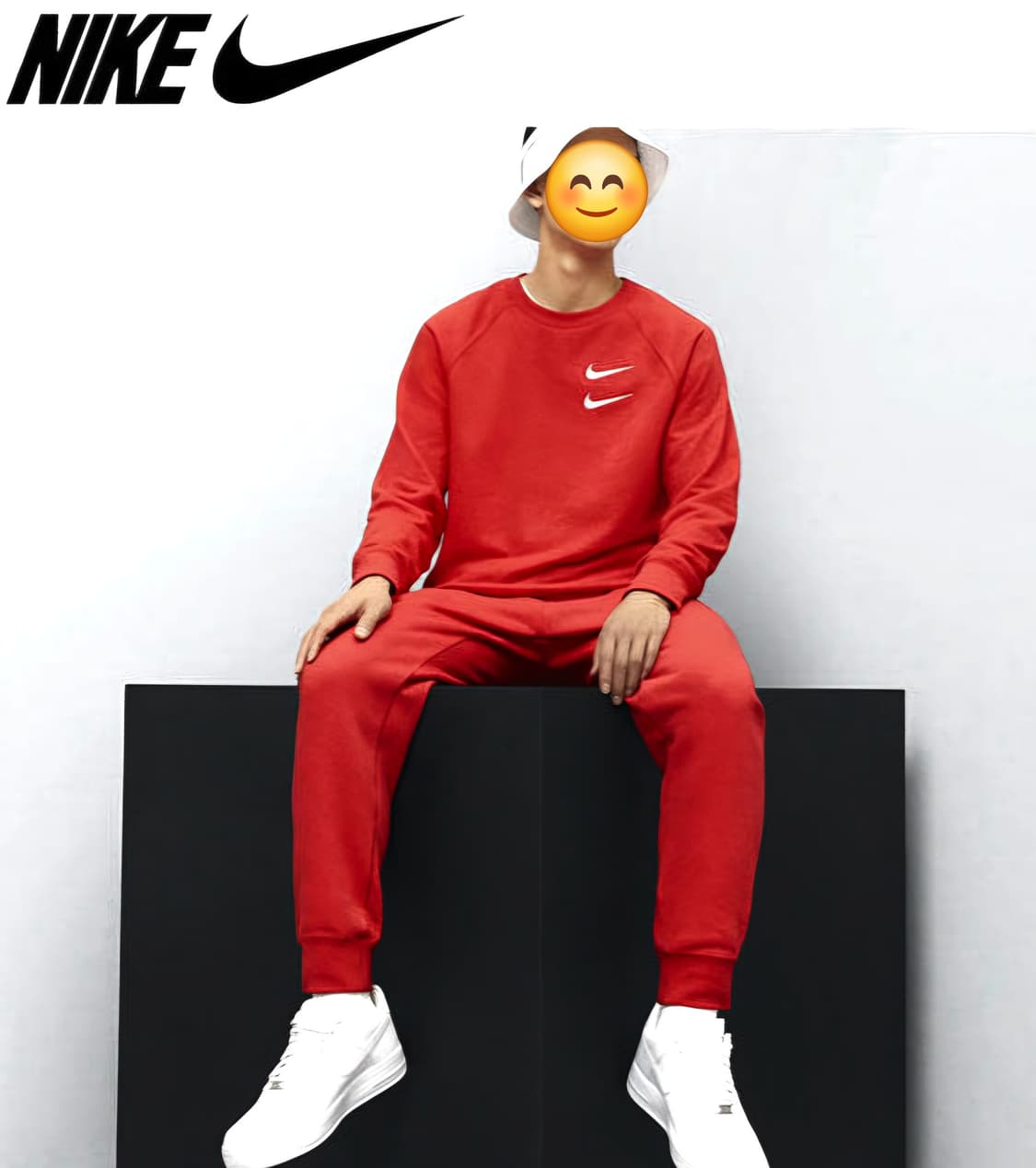 나이키 더블스우시 푸츄라 맨투맨 크루탑 90~95 상품이미지1