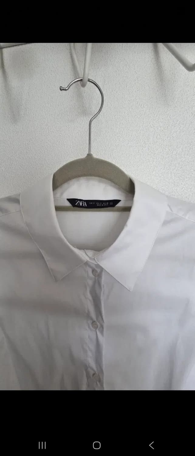 ZARA 화이트 셔츠 S사이즈 상품이미지2
