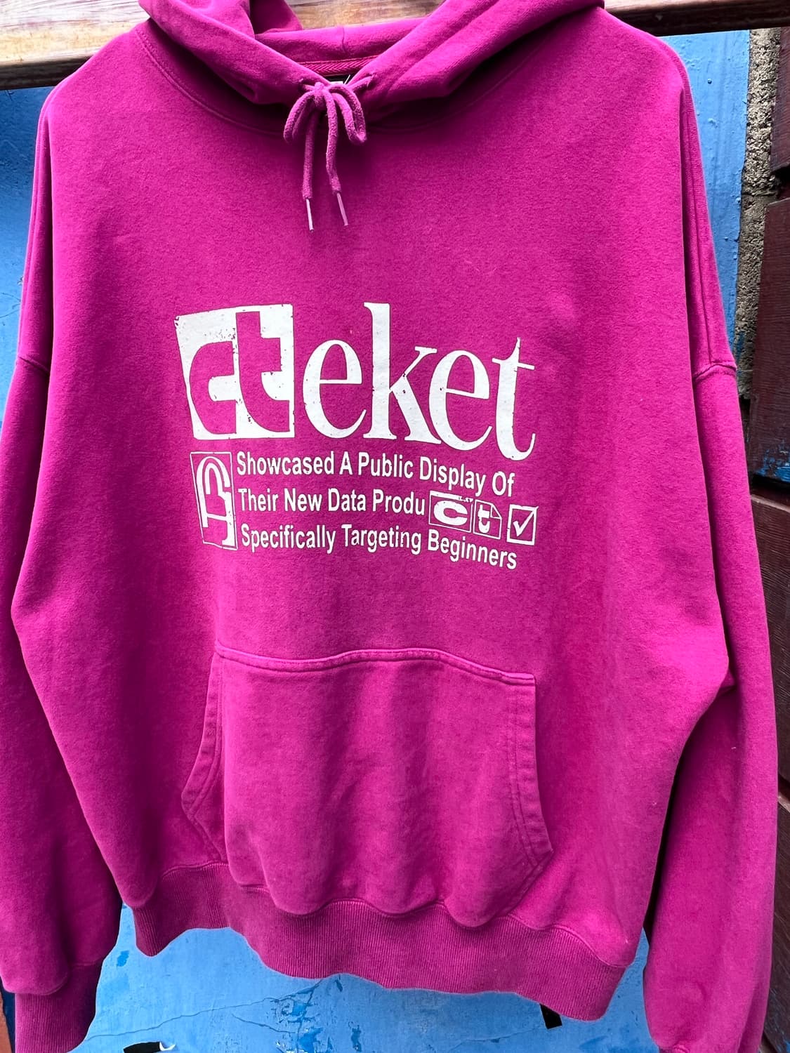  Teket Magenta Hoodie  상품이미지2