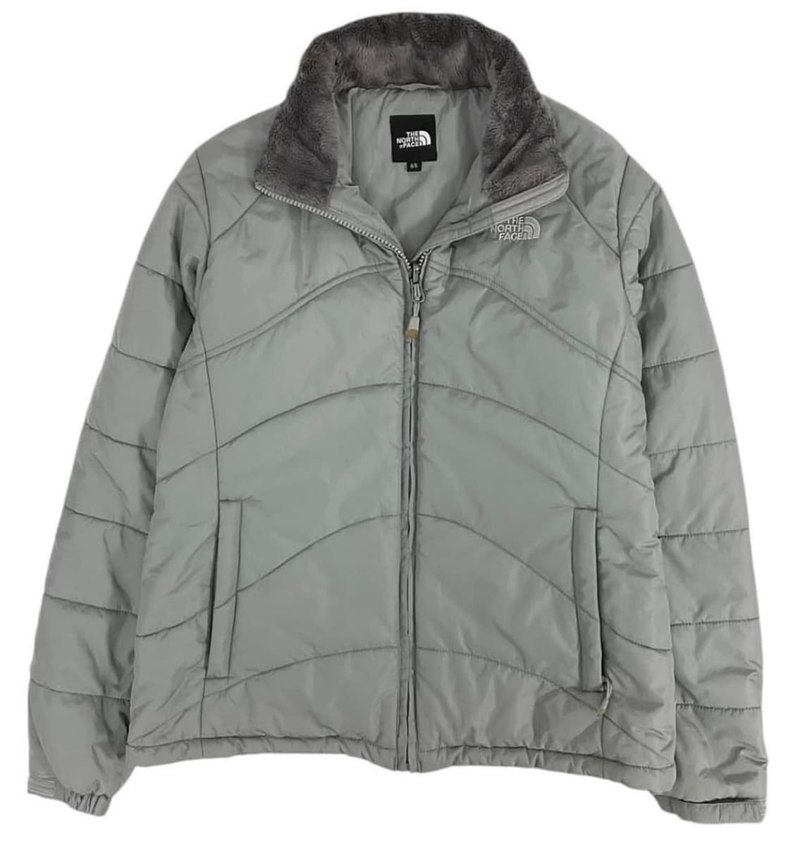  North Face 노스페이스 뮤트 민트 그레이 경량패딩 상품이미지3