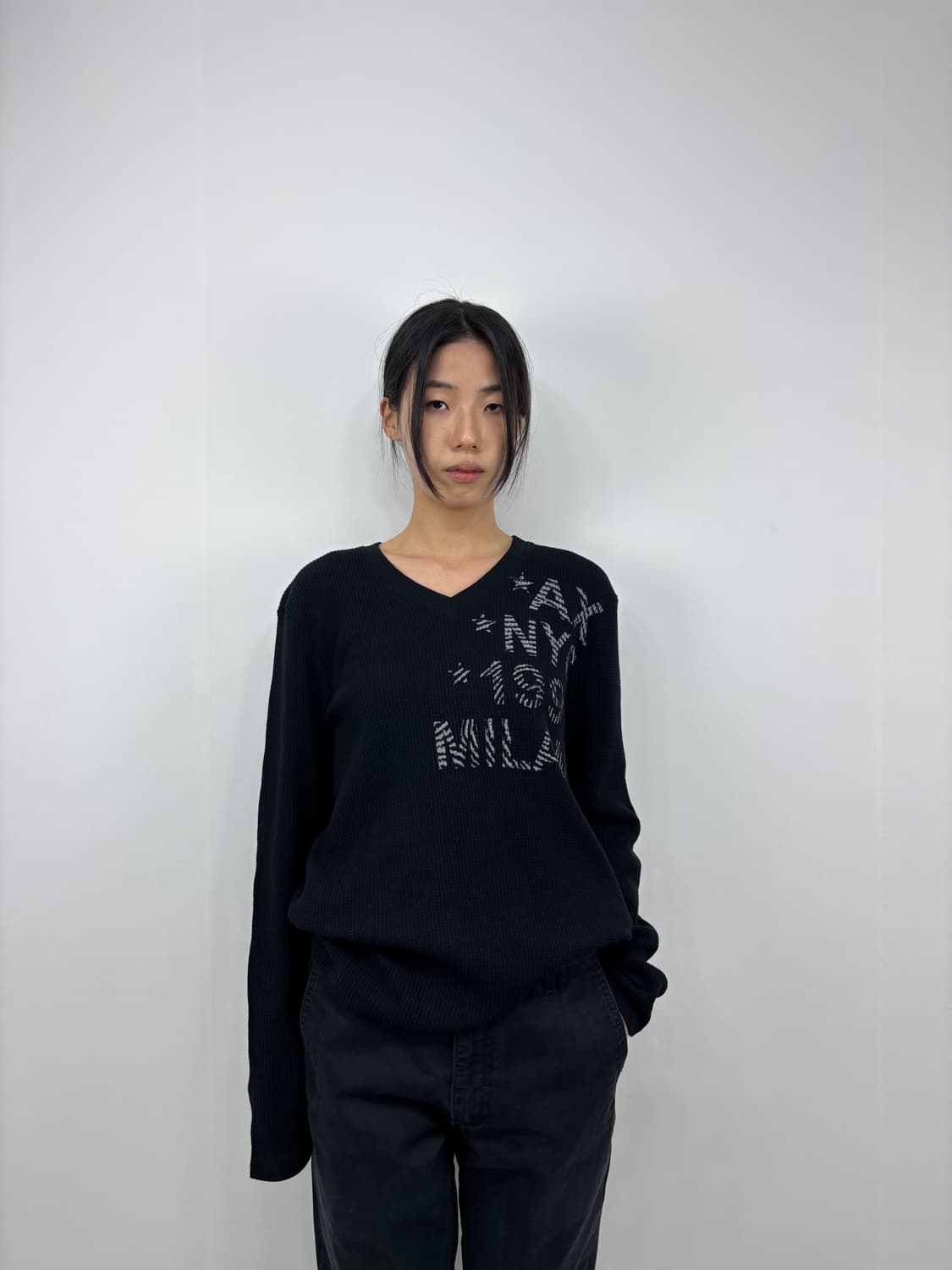 AX WAFFLE TEE 상품이미지1