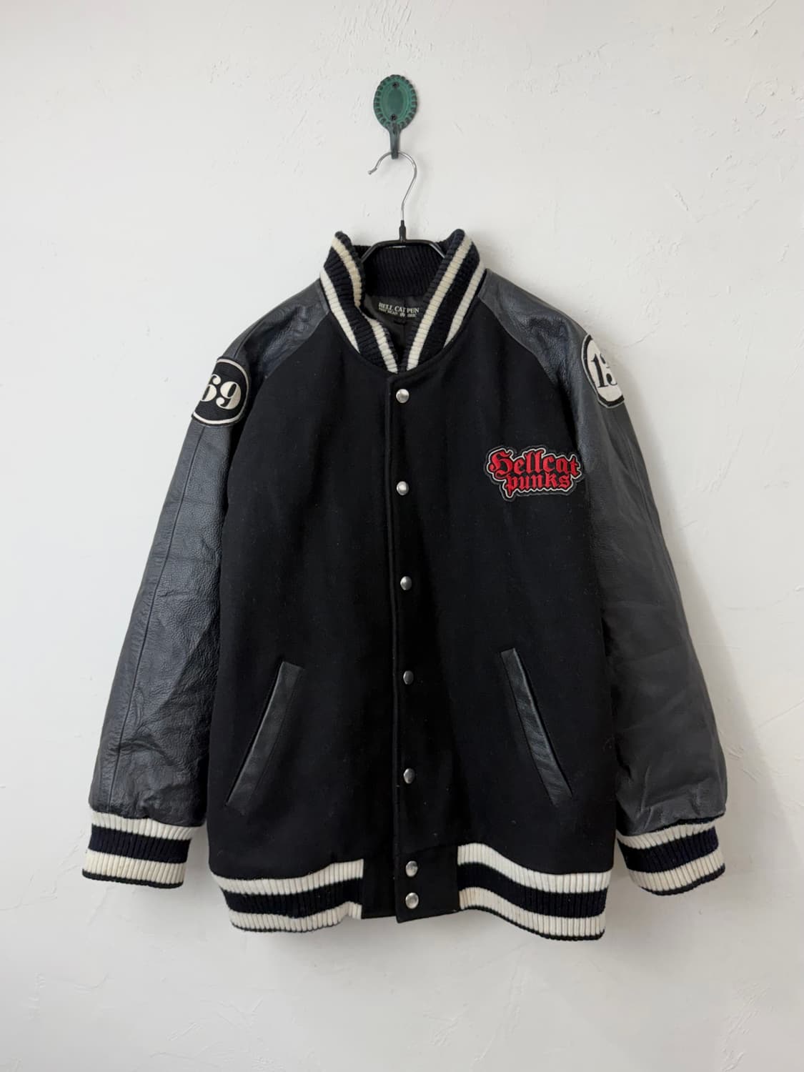 HELL CAT PUNKS 'Rockers hell cat' 바시티 상품이미지3