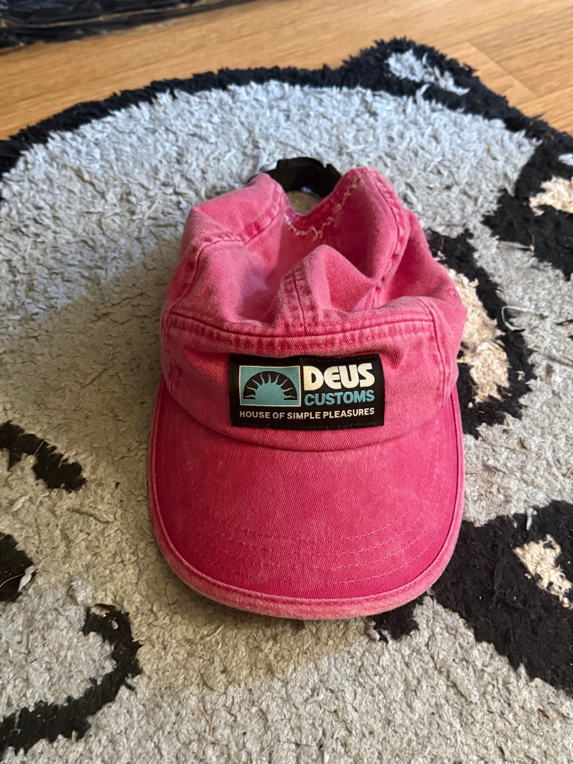 🔥데우스 레져 5 패널 캡 핑크🔥 상품이미지1