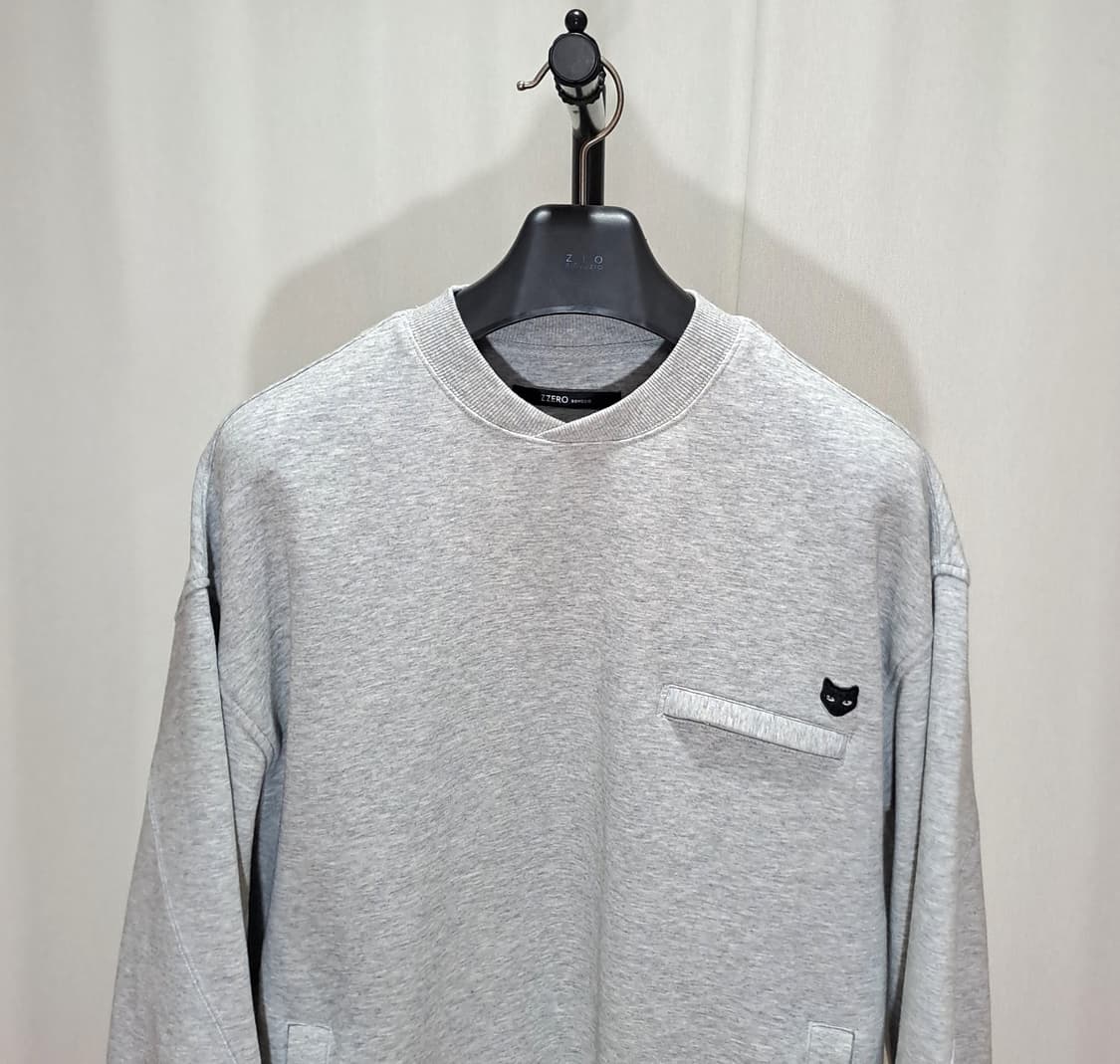 (새상품급) 24ss 송지오옴므 지제로 맨투맨 상품이미지2