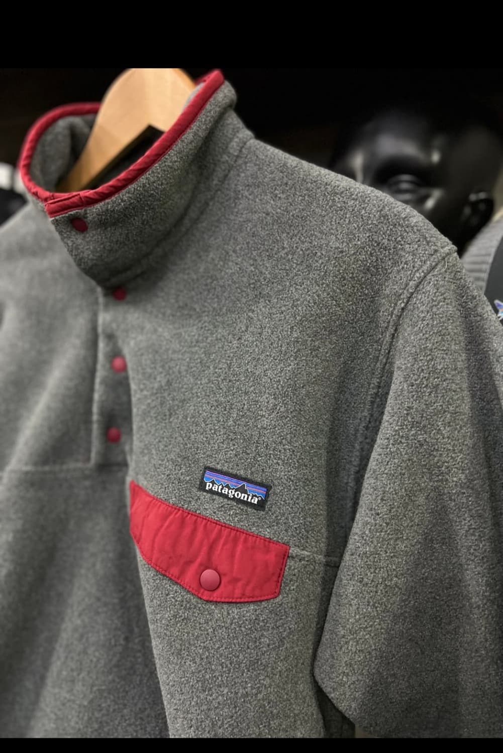파타고니아 신칠라 니켈 레드 맨즈S 상품이미지2