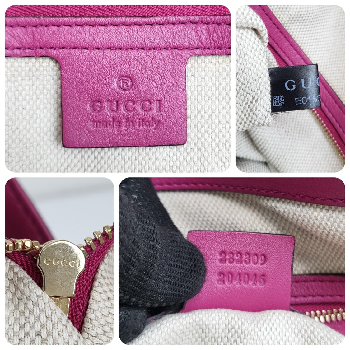 정품 구찌 소호 페이던트가죽 태슬 숄더백 상품이미지9