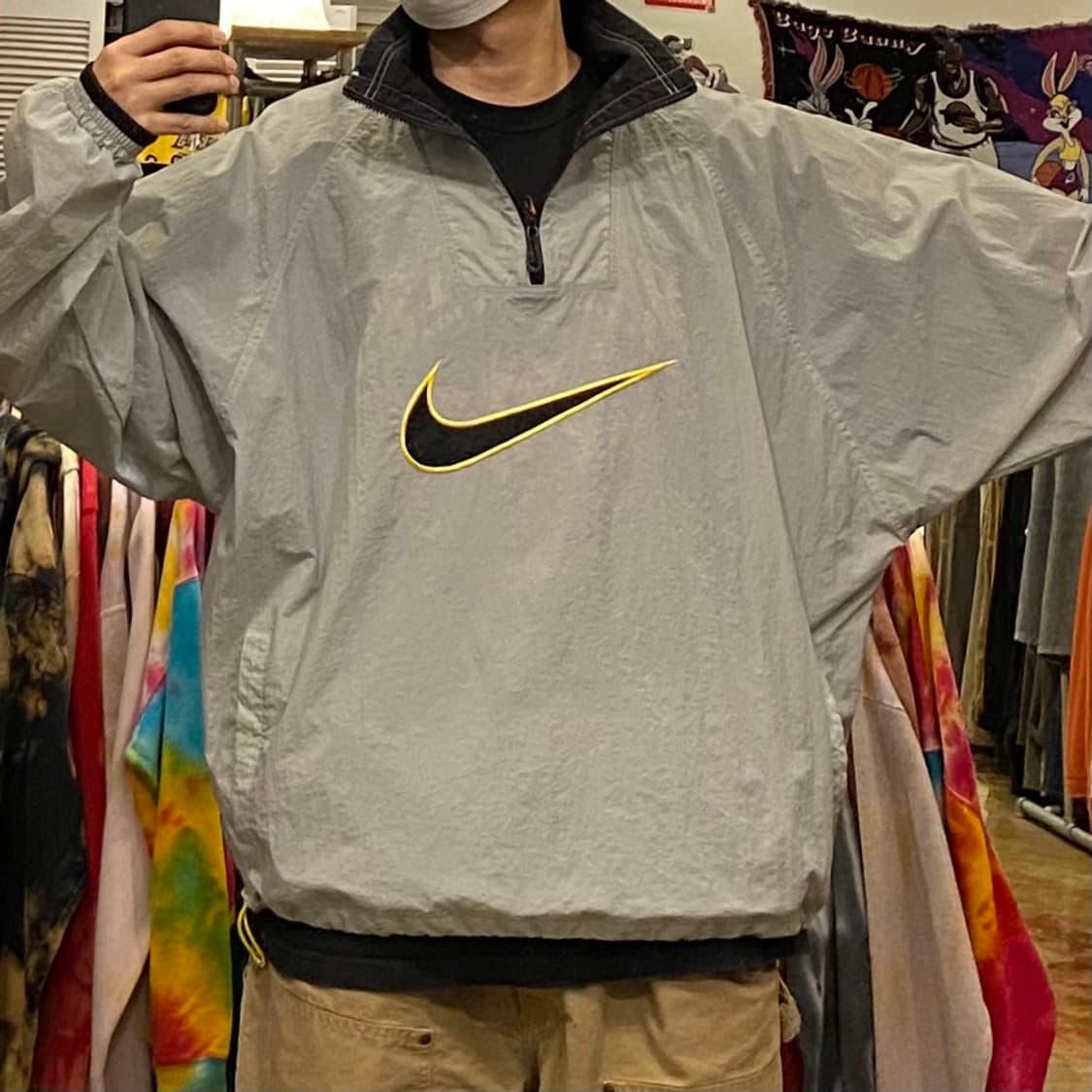 90s USA 나이키 빅스우시 아노락 바람막이  상품이미지4
