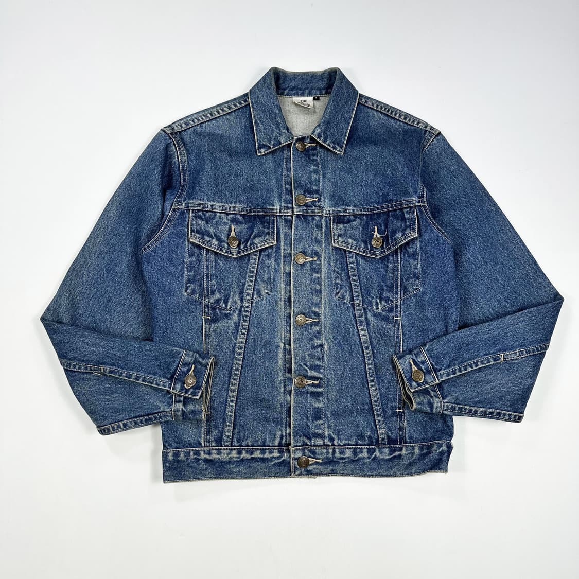 90s 빈티지 디즈니 미키마우스 자수 데님자켓 S 상품이미지2