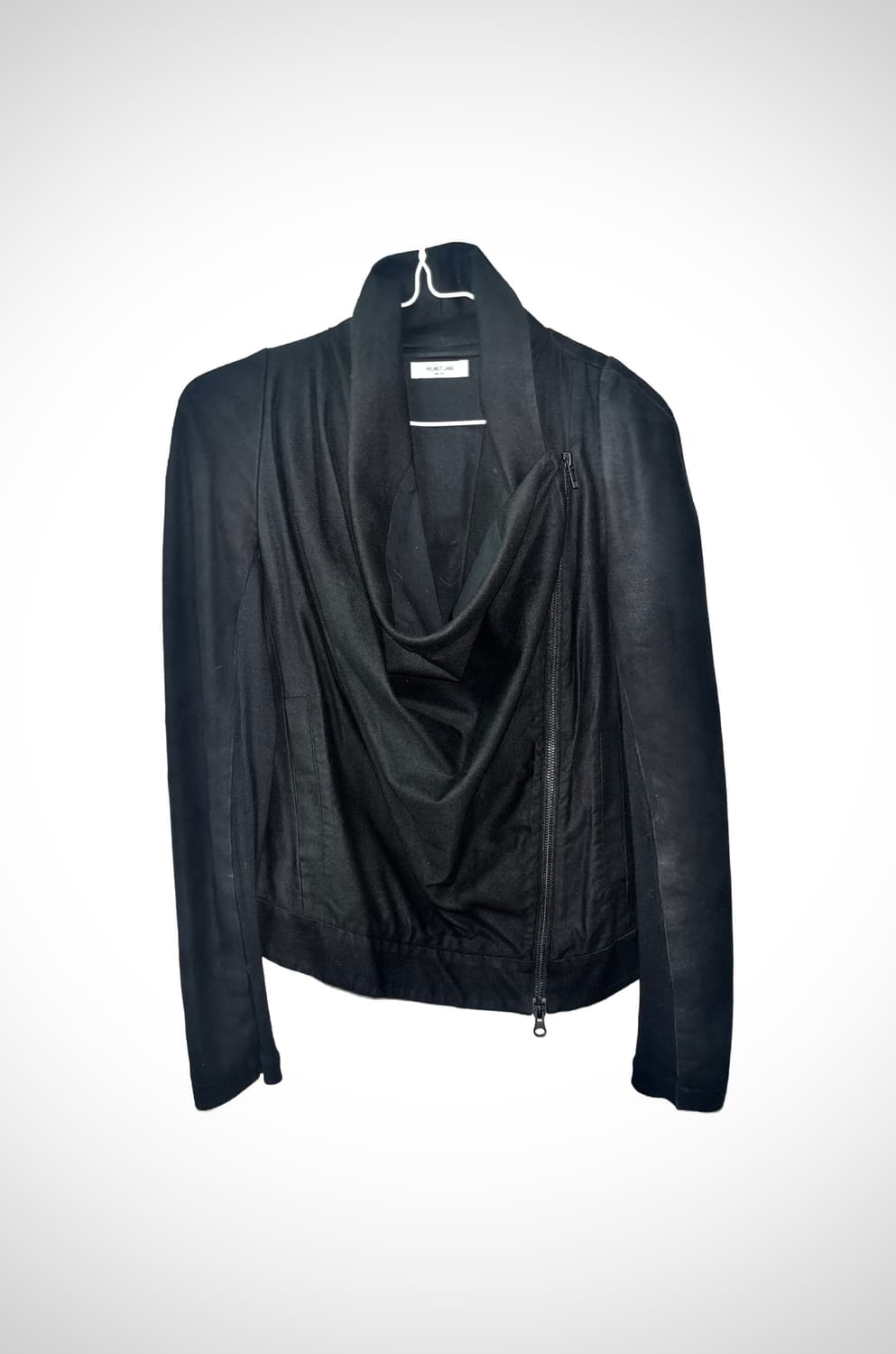 헬무트랭 드레이프 램스킨 자켓 상품이미지1