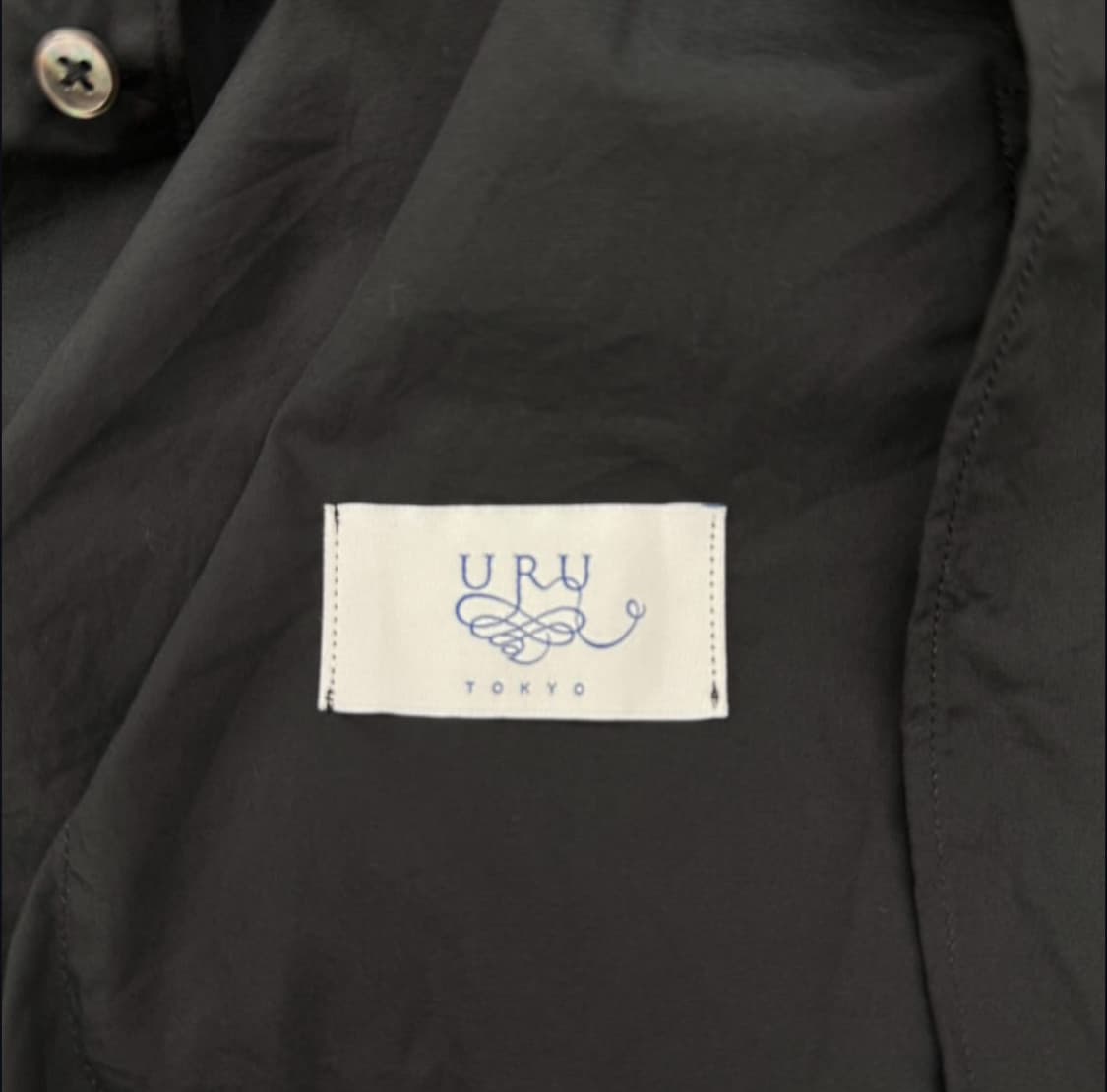 우루 도쿄 (uru) 스티치 반팔 셔츠 상품이미지4