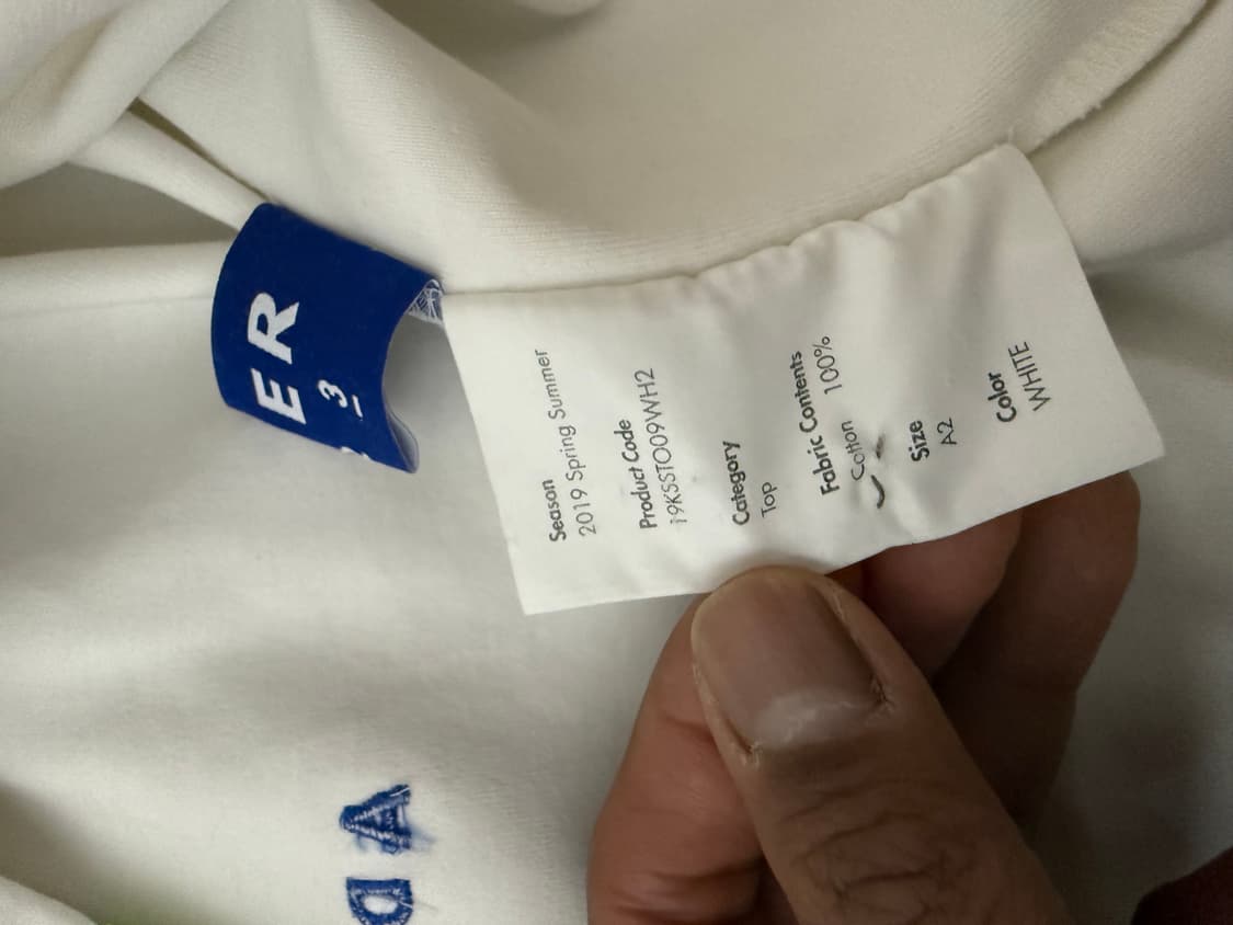 ADERERROR 아더에러 x 메종키츠네 콜라보 티셔츠 상품이미지7