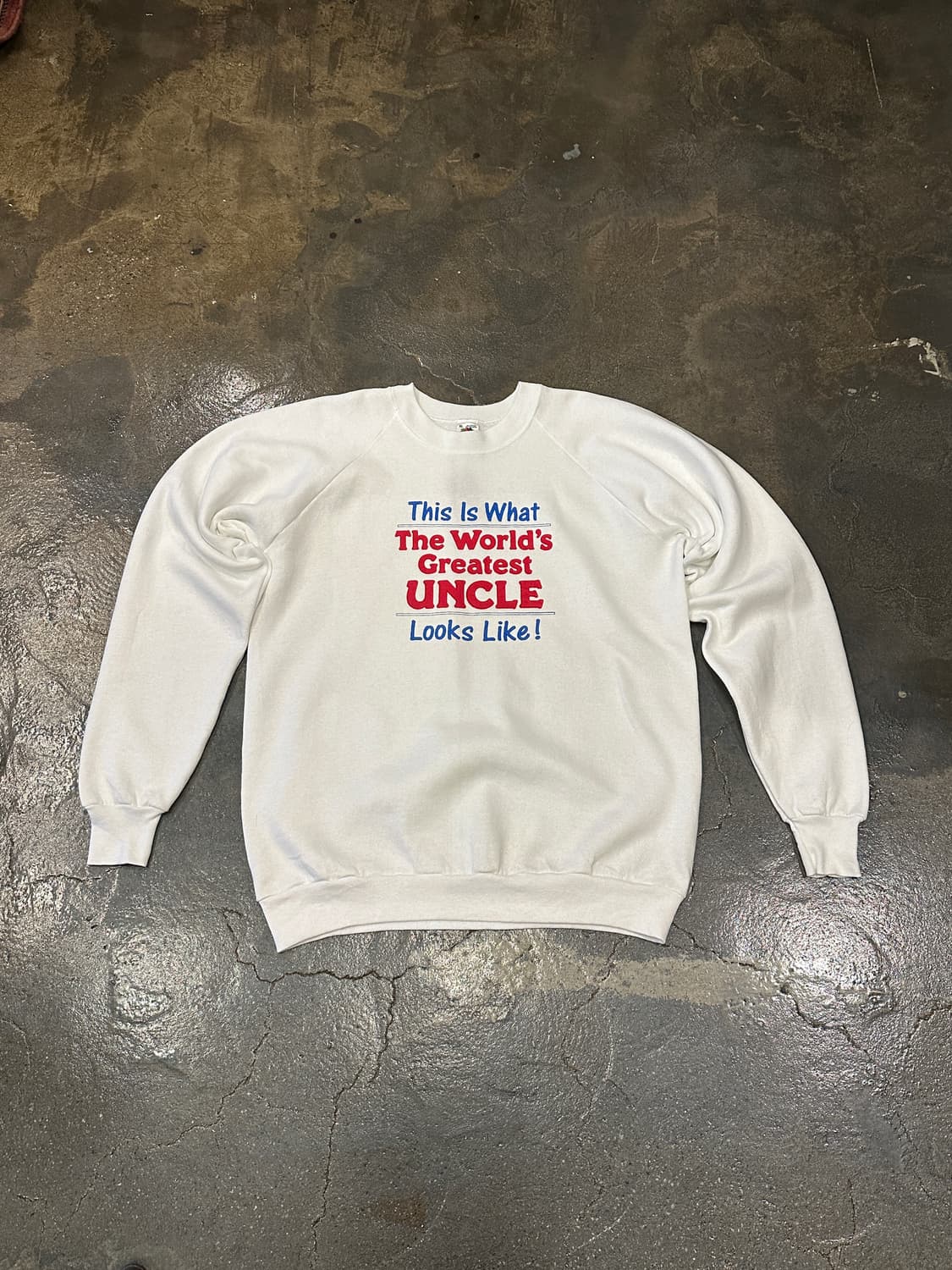 90s Fruit of the loom 프룻오브더룸 스웻셔츠 XL 상품이미지1