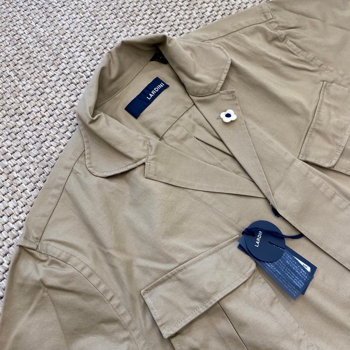 LARDINI 라르디니 이탈리안 최고급 개버딘 정글퍼티그 BDU 자켓  상품이미지7