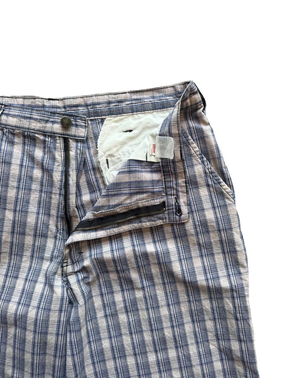 90-00s 디키즈 체크패턴 쇼츠 (31-32) 상품이미지3