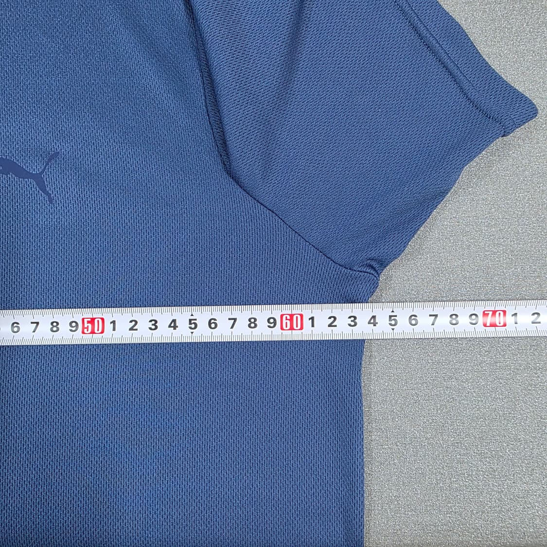 XXL 115 푸마 블루 기능성 반팔 티셔츠 상품이미지7