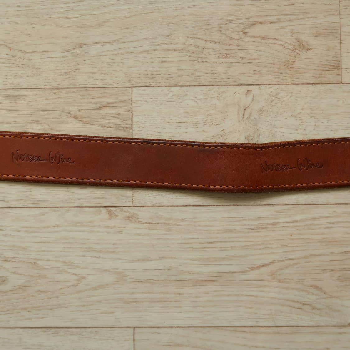 빈티지 넘버 나인 레더 벨트 상품이미지7
