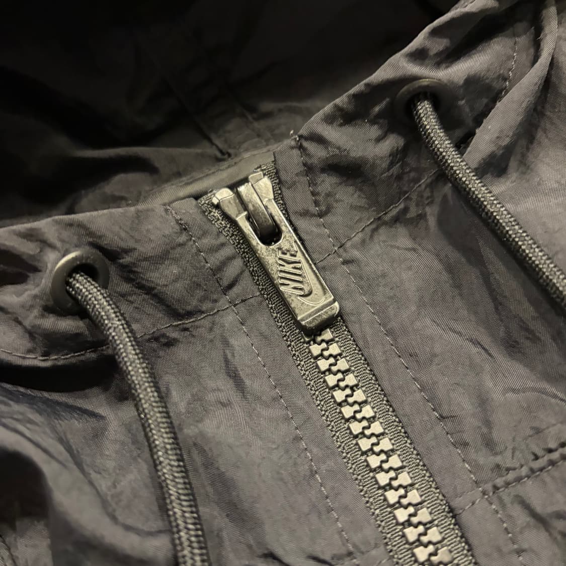 [XL] 나이키 윈드러너 블랙 바람막이 후드 집업 B631 상품이미지5