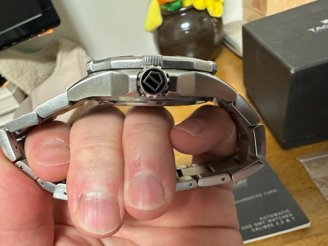 태그호이어 구형아쿠아레이서 waj2110 상품이미지5