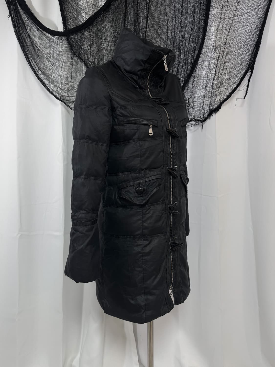 high neck detail long padding 상품이미지4