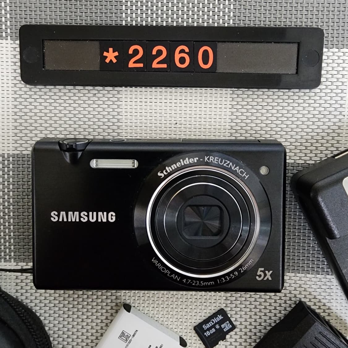 삼성 MV 800 디지털카메라 블랙바디 파우치포함 상품이미지2