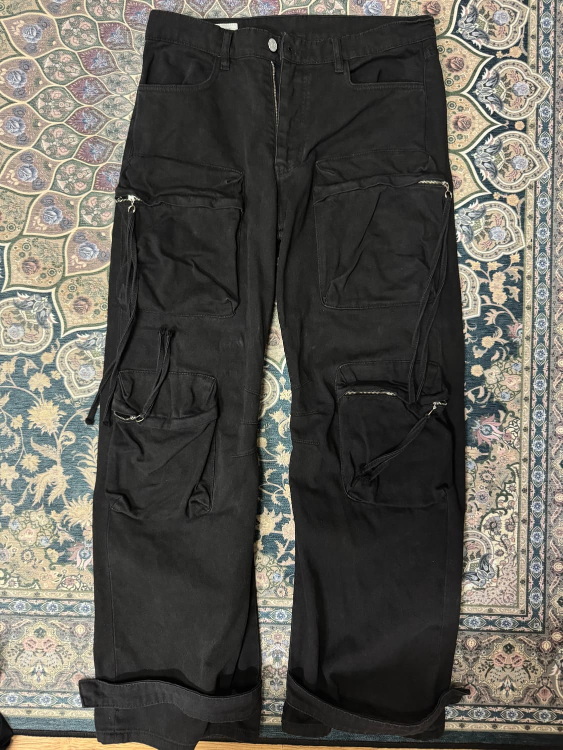 자라 유틸리티 포켓 팬츠 블랙 KR 34 EU 44 상품이미지2