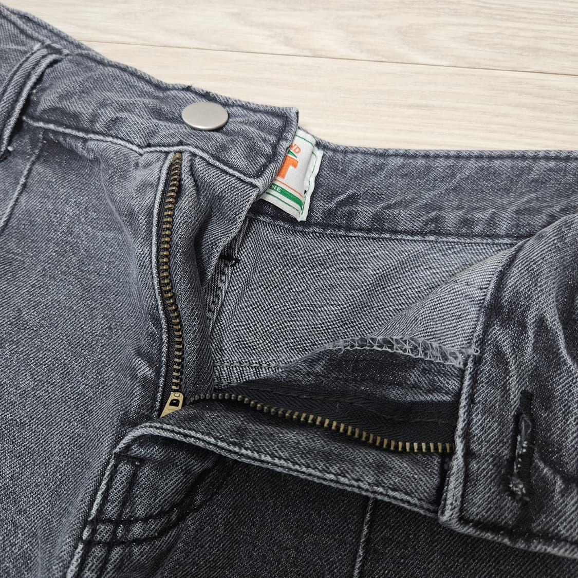 oot ootj 청치마 블랙
 상품이미지3