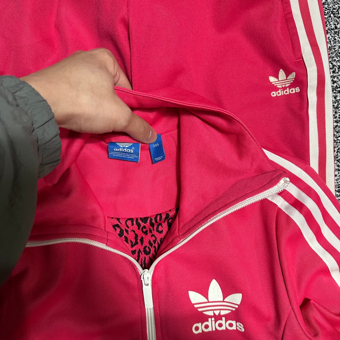 (95) 아디다스 핑크 트랙탑 져지 셋업 상품이미지2