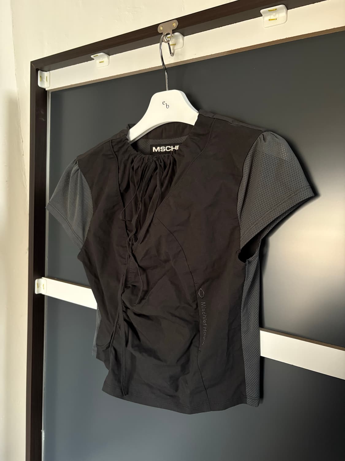 Mschf 후크 셔링셔츠 상품이미지2