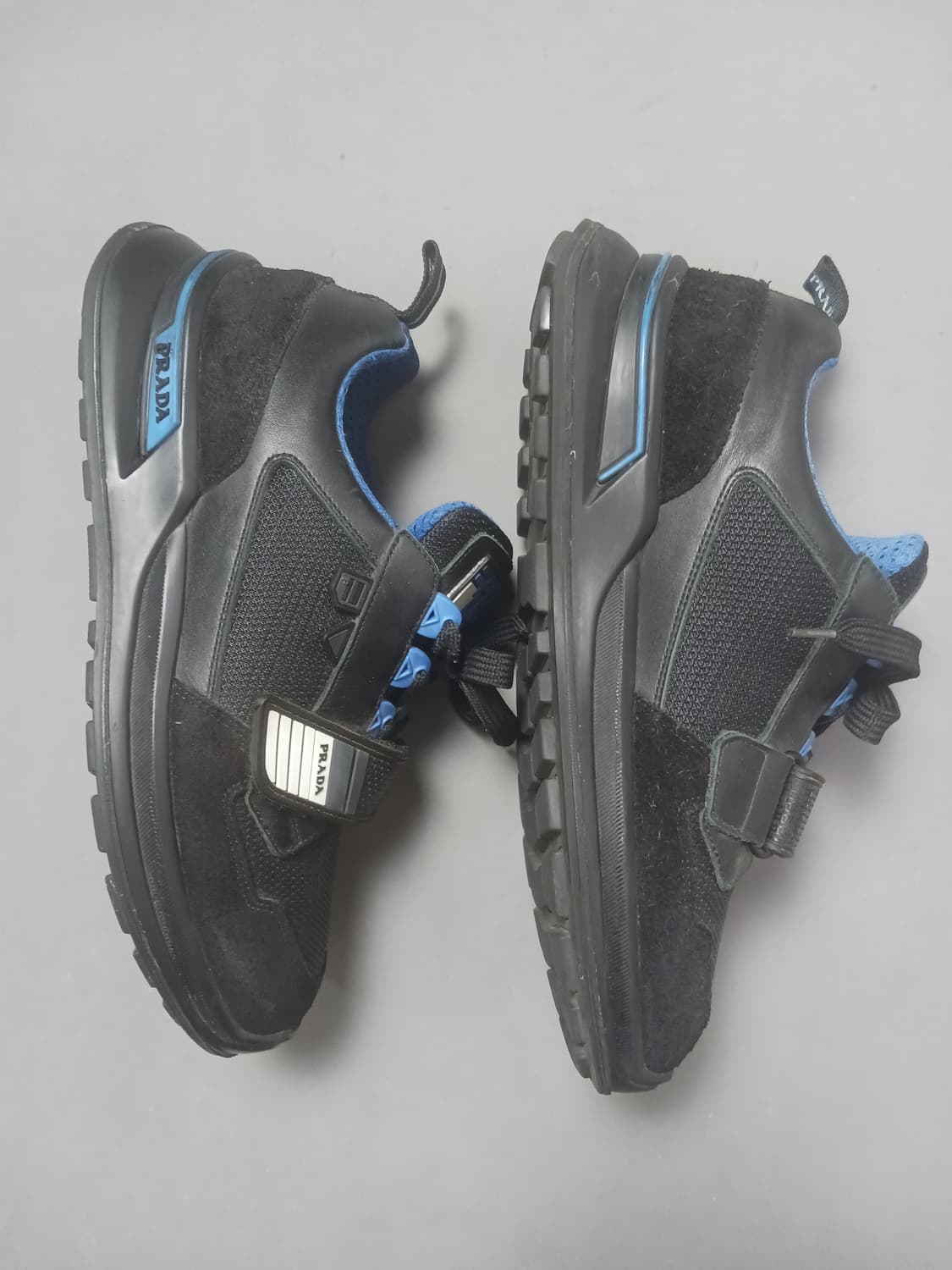 [270] 프라다 스카모시아토 벨크로 스니커즈 운동화 상품이미지5