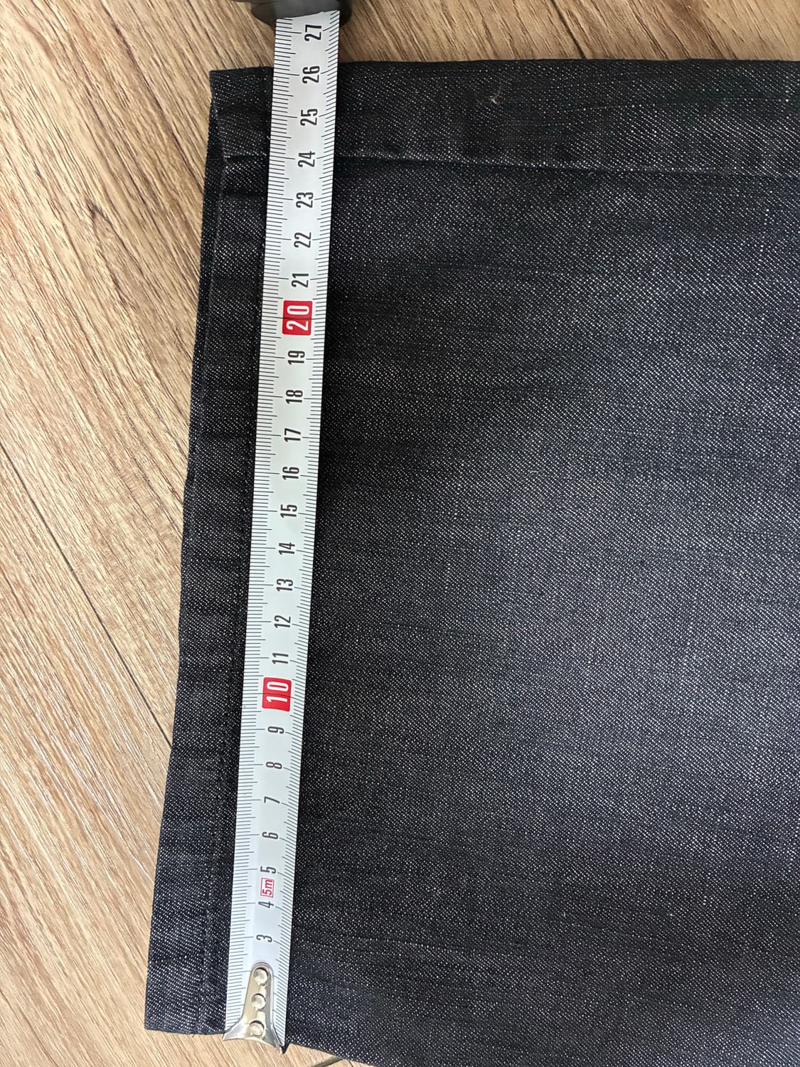 COCL 흑청 와이드 데님 팬츠 L 상품이미지10