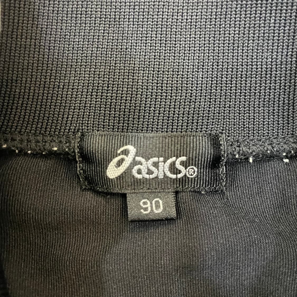 아식스 블랙 골드글리터 y2k 져지 트랙탑 90 상품이미지5