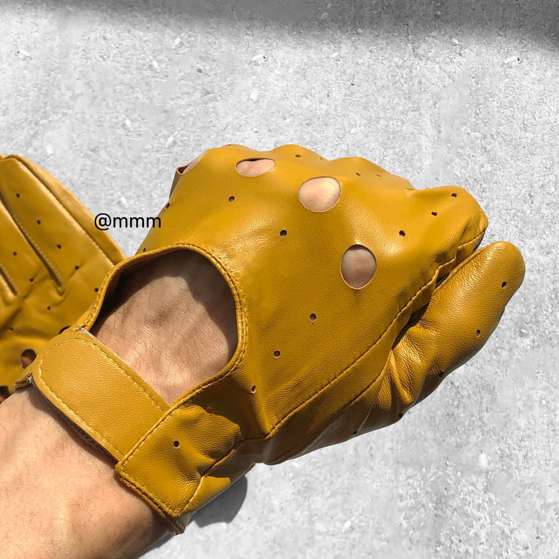 드라이빙 가죽 장갑 상품이미지2