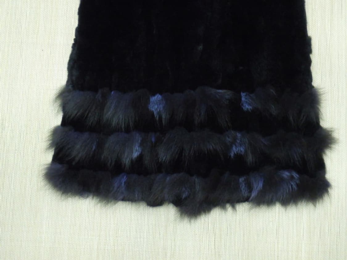 (66사이즈) 카시바디 폭스 카라 렉스 롱베스트 상품이미지6