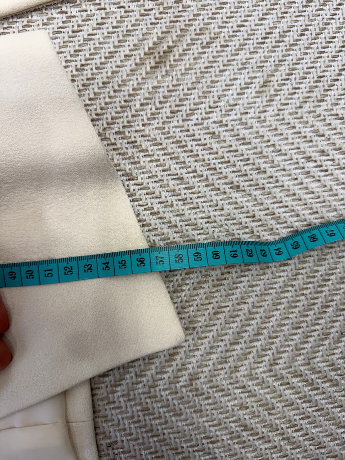 새제품) TIME 타임 한섬 정품 아이보리 여성 자켓 82 상품이미지8