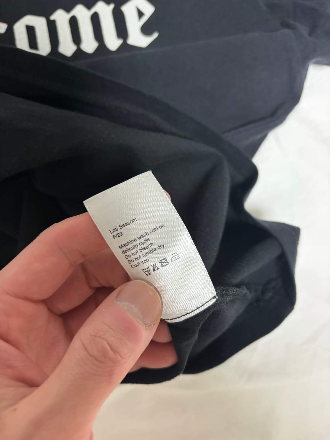 R13 They come they go 프린팅 티셔츠 size s 상품이미지3