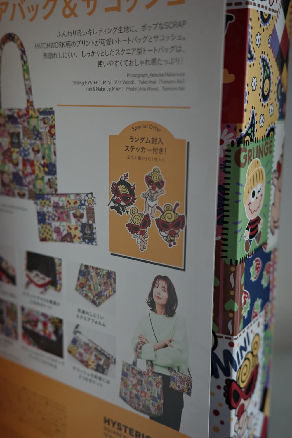 히스테릭 미니 스퀘어 백& 샤코슈 상품이미지7