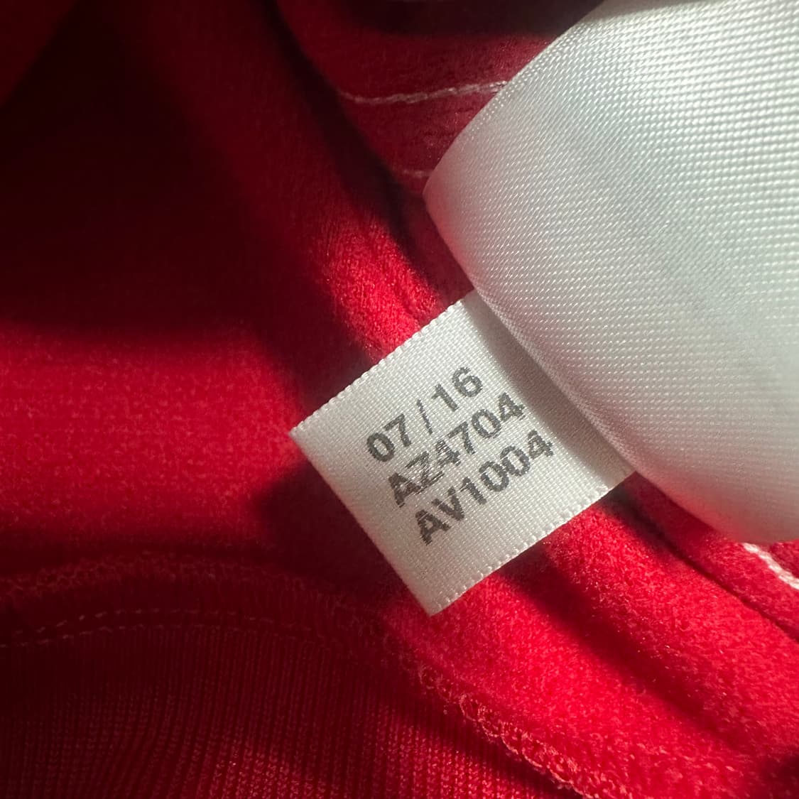 ✨ (바배) 아디다스 16-17 맨유 레드 축구 트랙탑 져지 상품이미지5