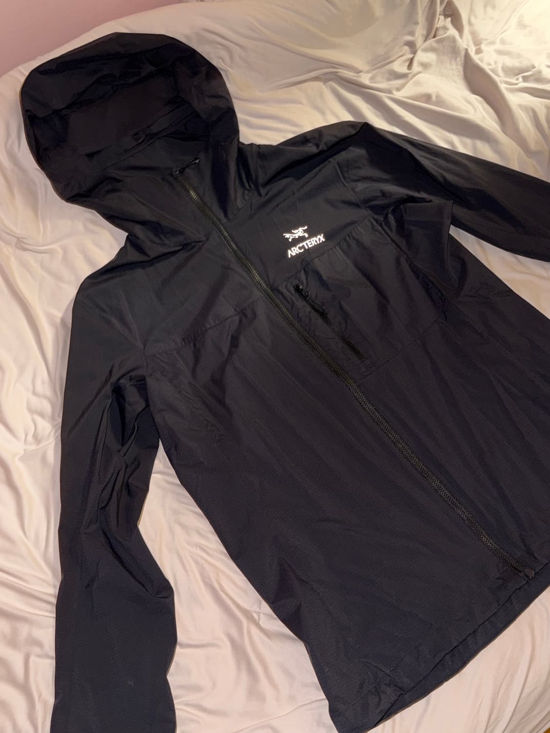 (W) 아크테릭스 스쿼미시 후디 블랙  상품이미지1