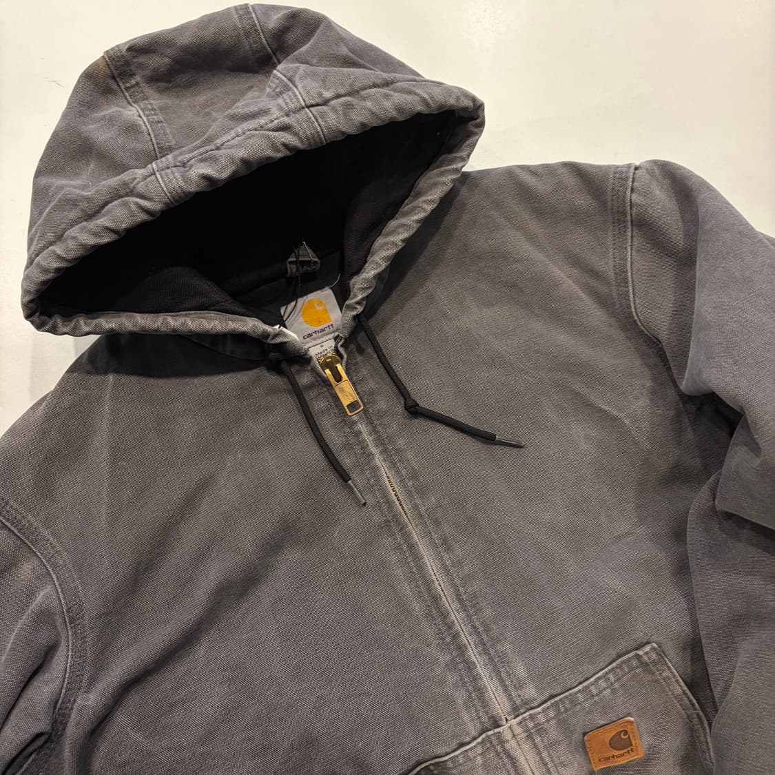 [S] 칼하트 J130 JVL 액티브 워크 자켓 그레이 D507 상품이미지3