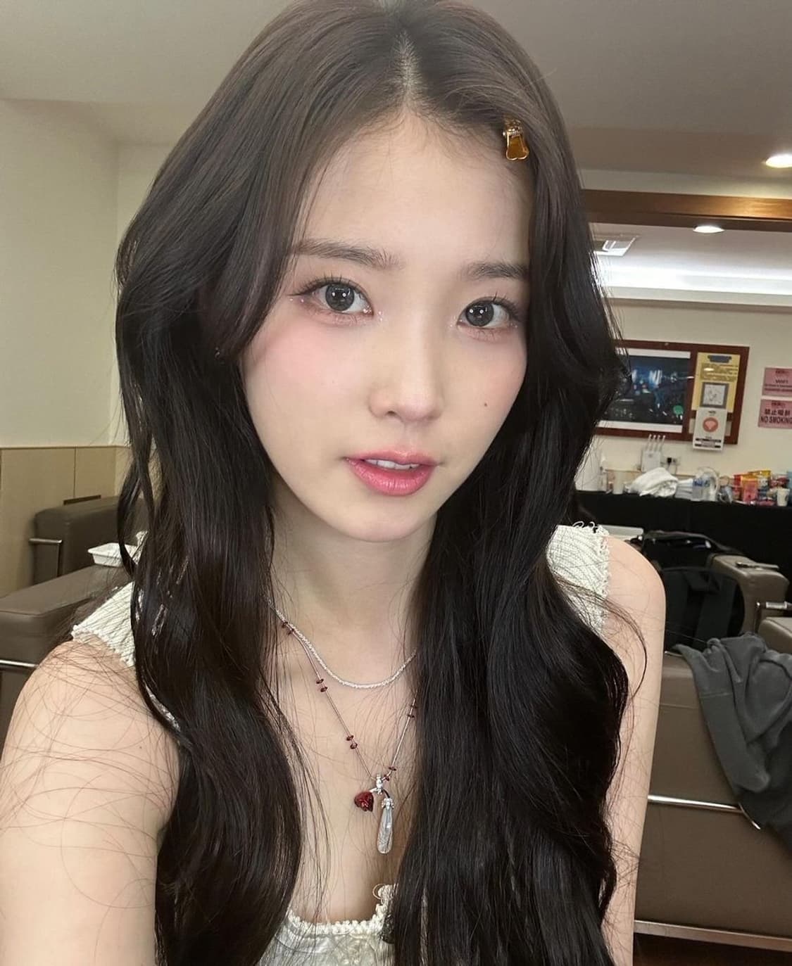 슈슈통 SHUSHU/TONG x yVMIN 로즈 펄 목걸이(아이유 착용) 상품이미지1
