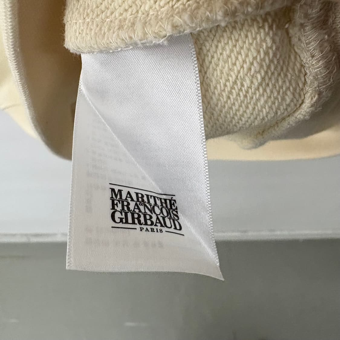 마리떼 프랑소와 저버 맨투맨 아이보리 여S 상품이미지5