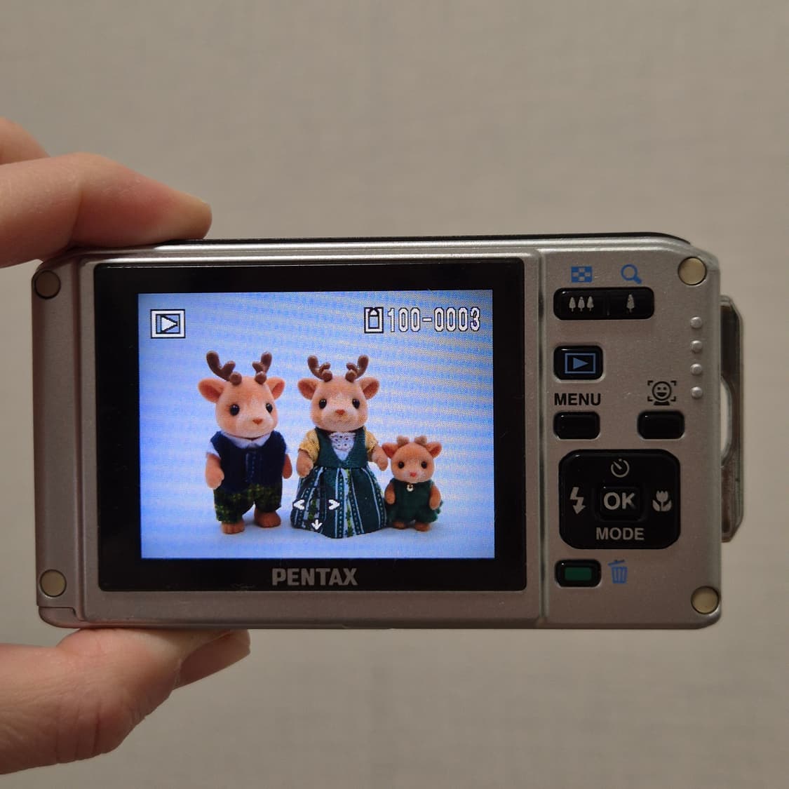 예쁜 방수디카💙펜탁스 옵티오 W60 블루 💙 상품이미지6