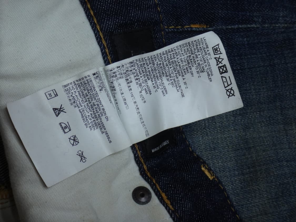 (46size) Dsquared2 디스퀘어드 루키진8 데님팬츠 상품이미지10