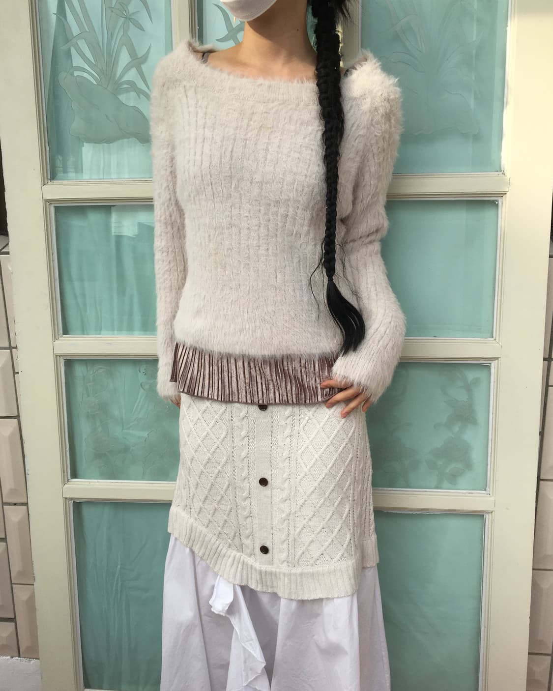 Fluffy knit 상품이미지1